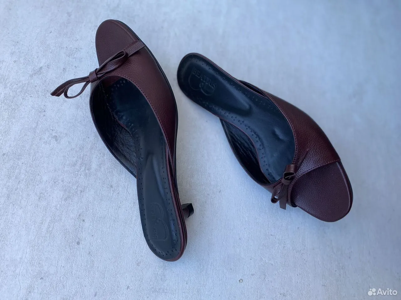 Женские босоножки из натуральной кожи