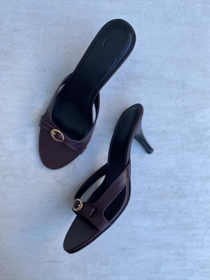 Мюли- Тея, на каблуке