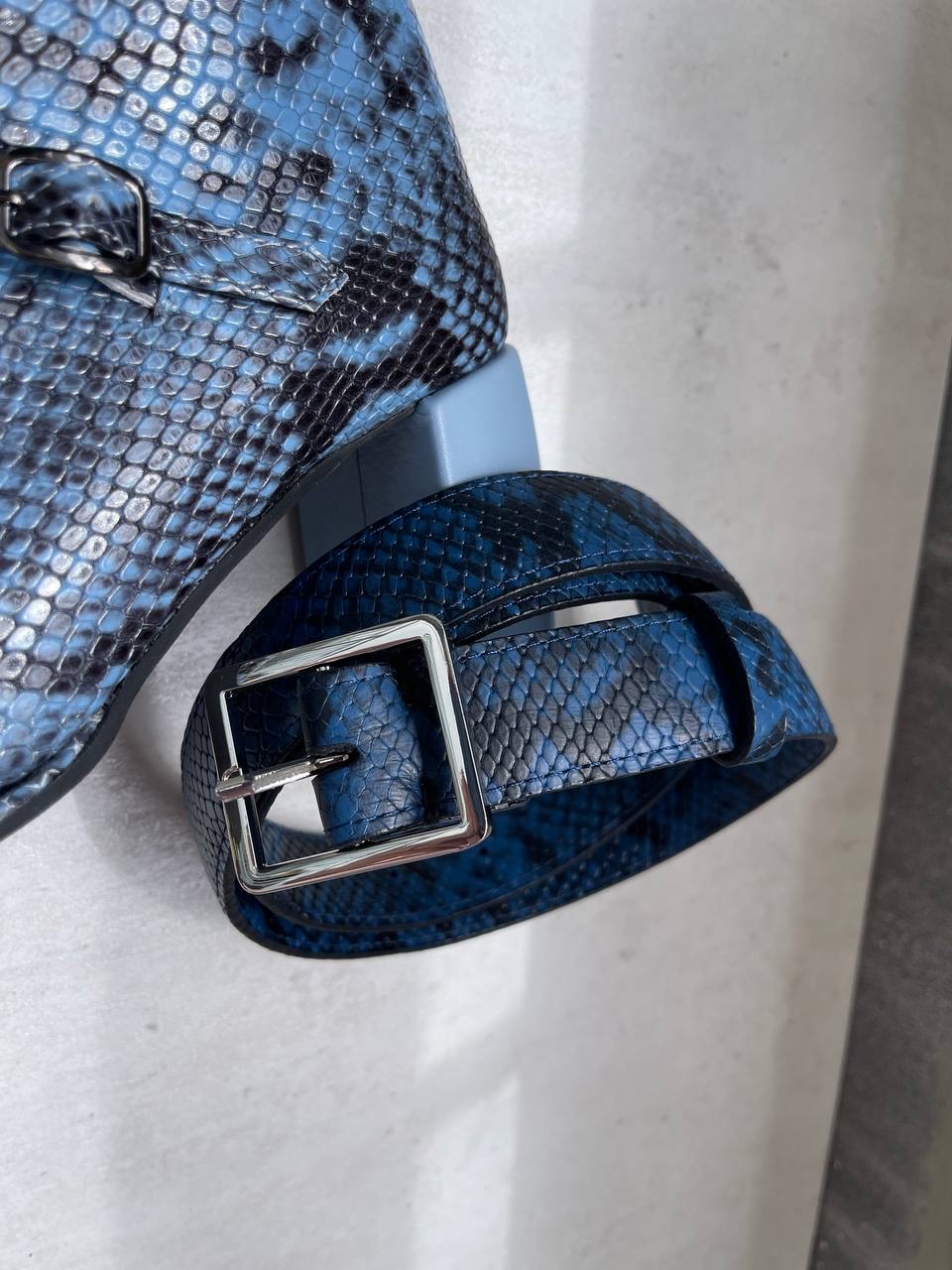 Туфли и ремень